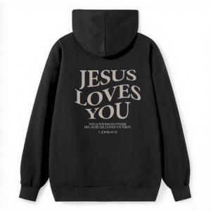 Jesus Loves You Classic Hoodie
