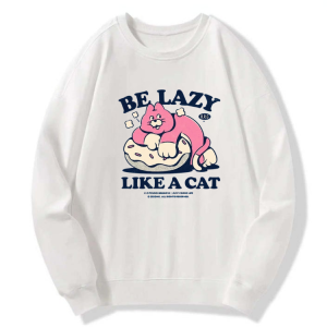 Be Lazy Like Cat Sweatshirt